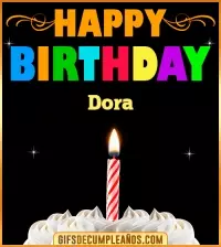 GIF GiF Happy Birthday Dora
